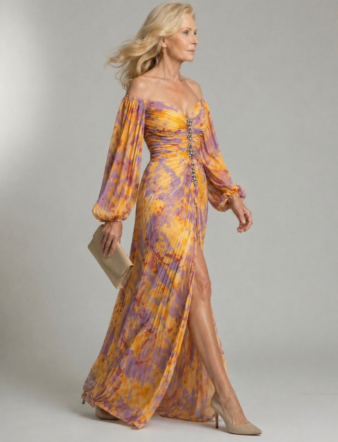 Verenaluxe™ | Elegant Dress with V-Neck