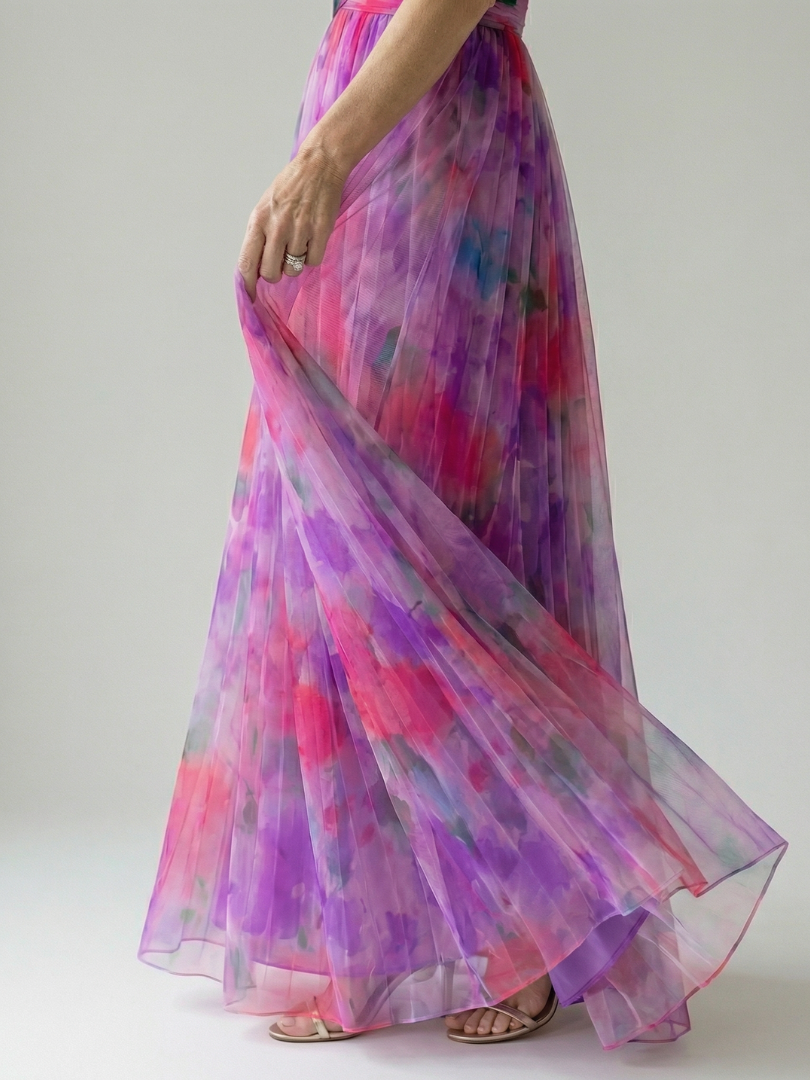 Verenaluxe™ | Soft Wrap Maxi Dress