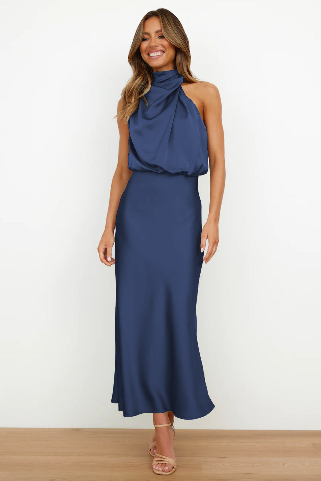 Verenaluxe™ | Draped Dress