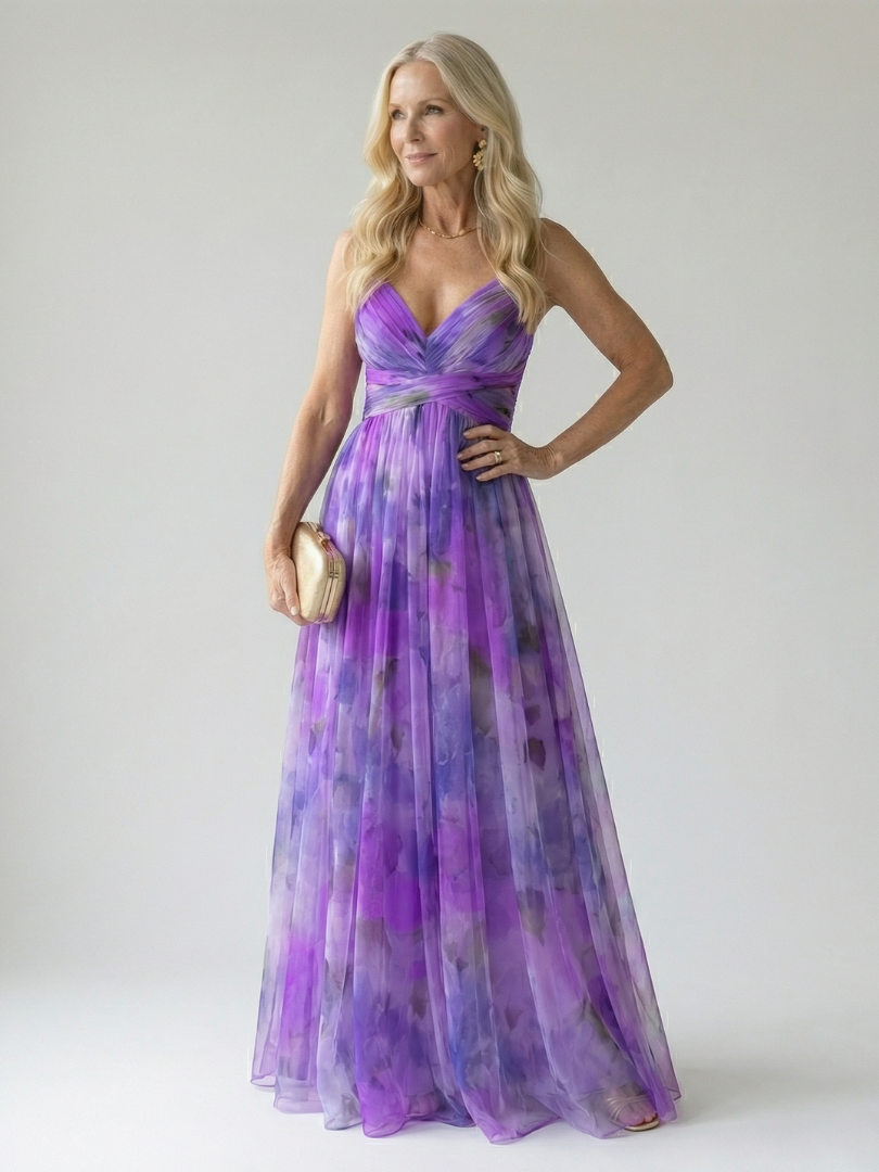 Verenaluxe™ | Soft Wrap Maxi Dress