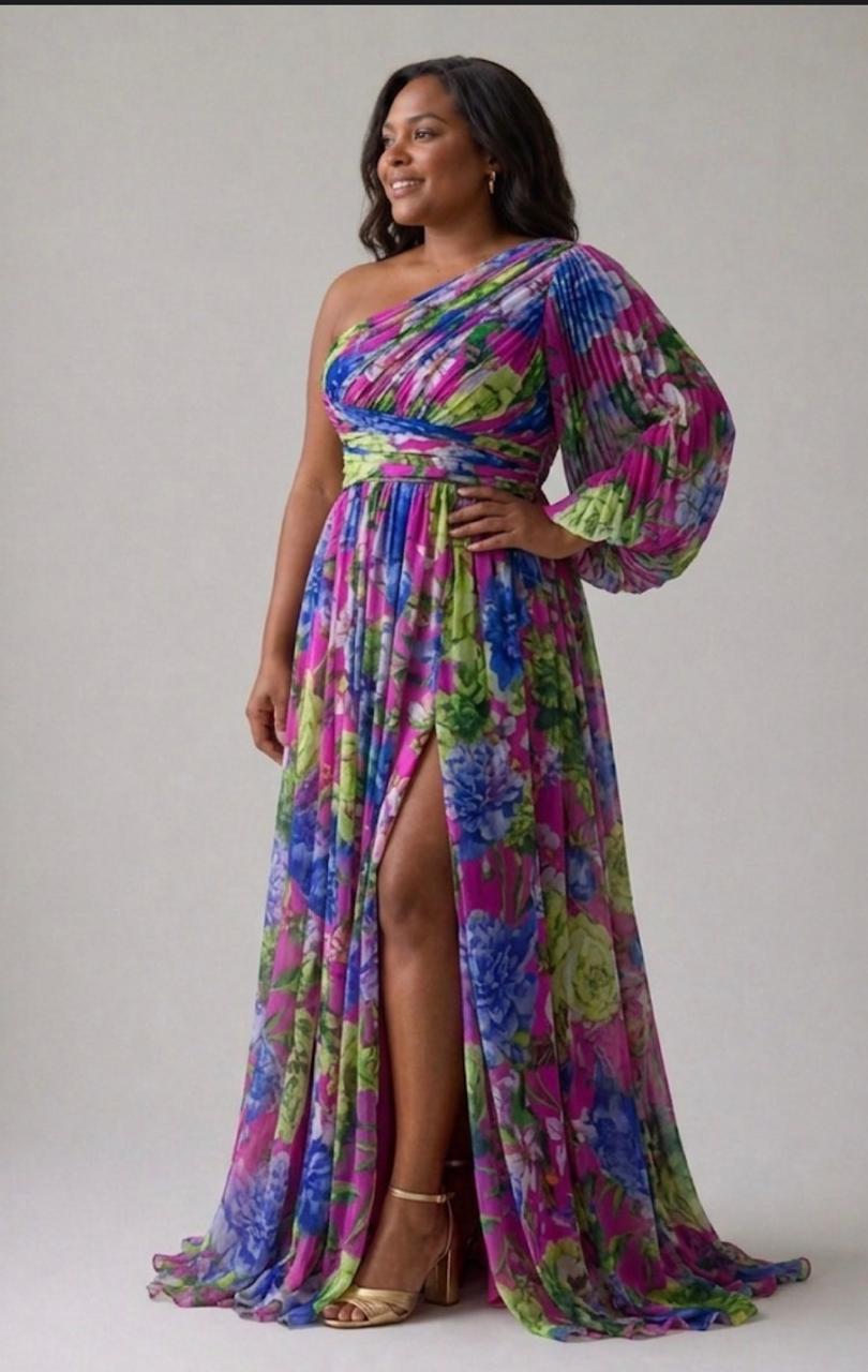 Verenaluxe™ | Blossom Drama Dress