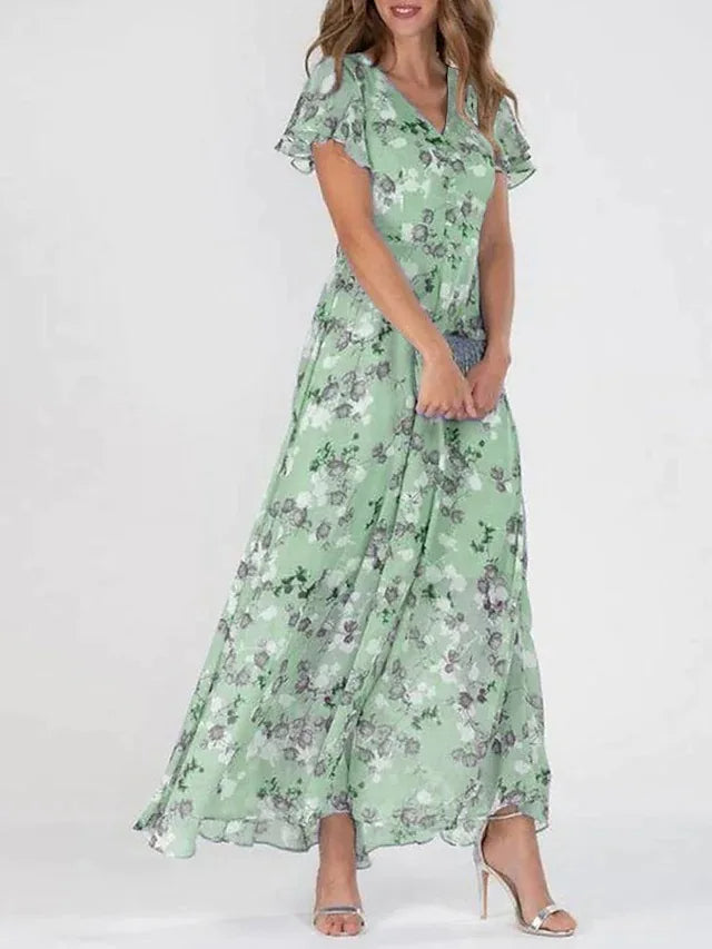 Verenaluxe™ | Glamorous dress that covers the belly
