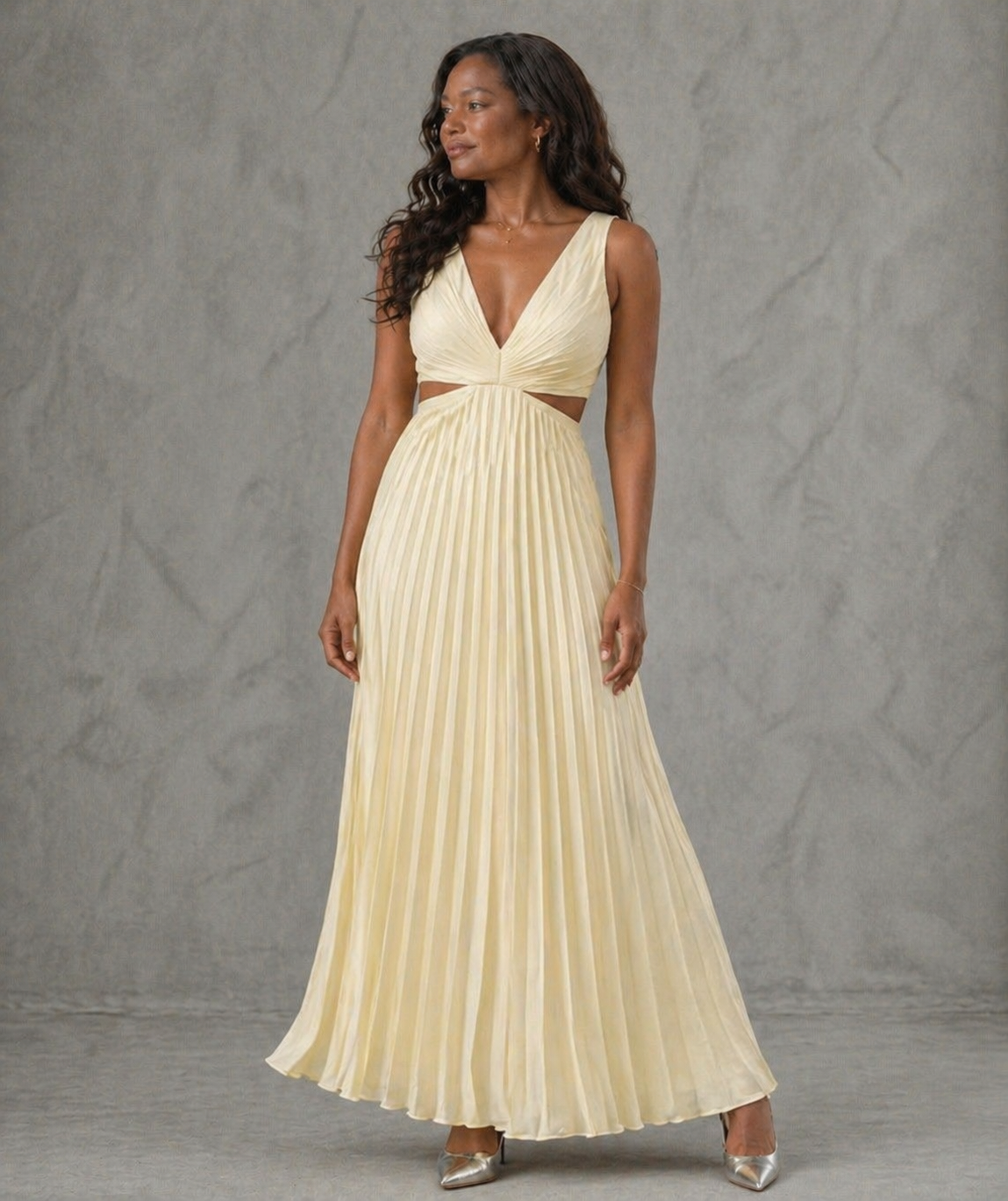 Verenaluxe™ | Radiant Twist Dress