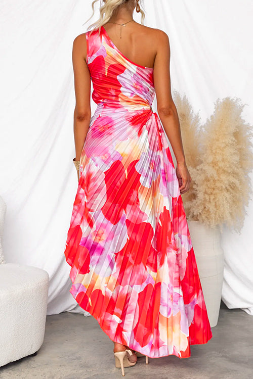 Verenaluxe™ | Vibrant Tropical Evening Dress