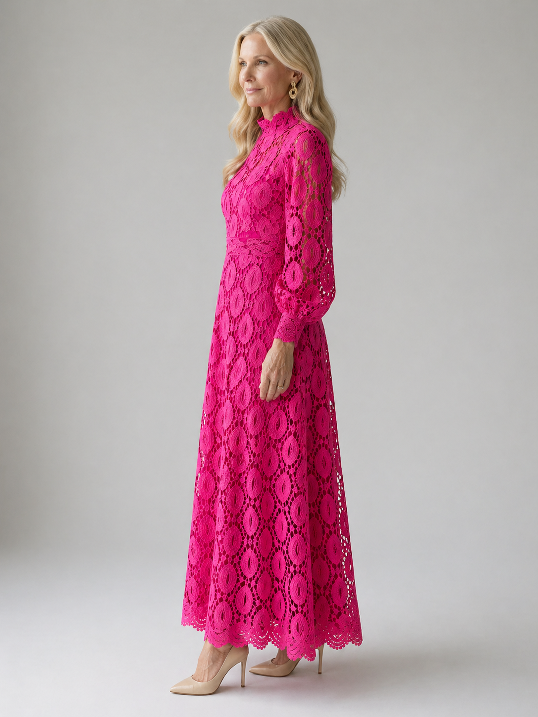 Holt & Wren | Lace Midi Dress