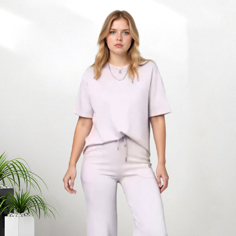 ✨ Trending Now ✨ Women’s Chic Top & Matching Pants 2-Piece Outfit 💜 2x Combi Deal: A$119.95, Save A$39.95