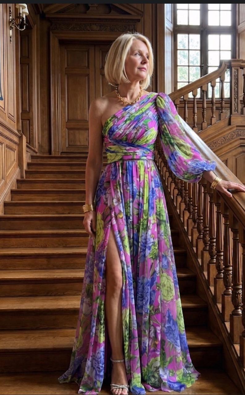 Verenaluxe™ | Blossom Drama Dress