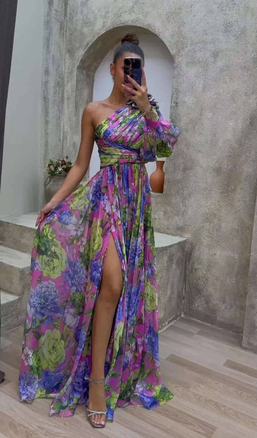 Verenaluxe™ | Blossom Drama Dress