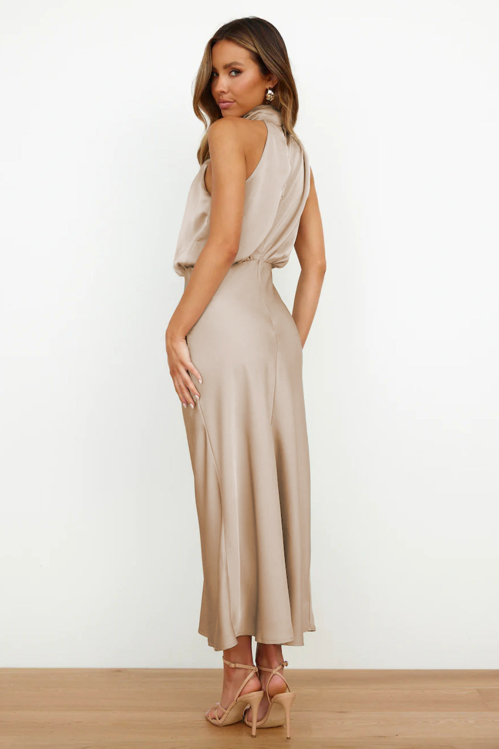 Verenaluxe™ | Draped Dress