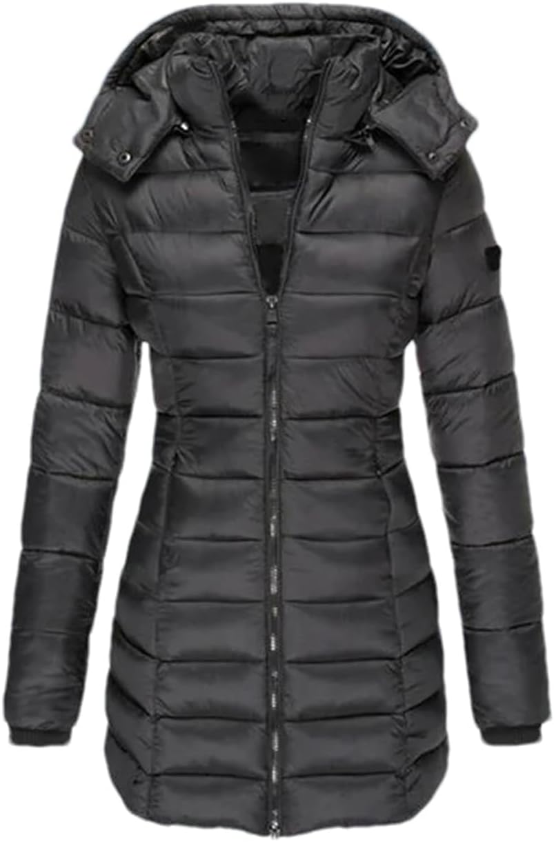 Clara Hooded Puffer Long Jacket