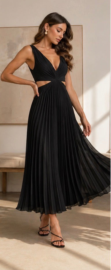 Verenaluxe™ | Radiant Twist Dress