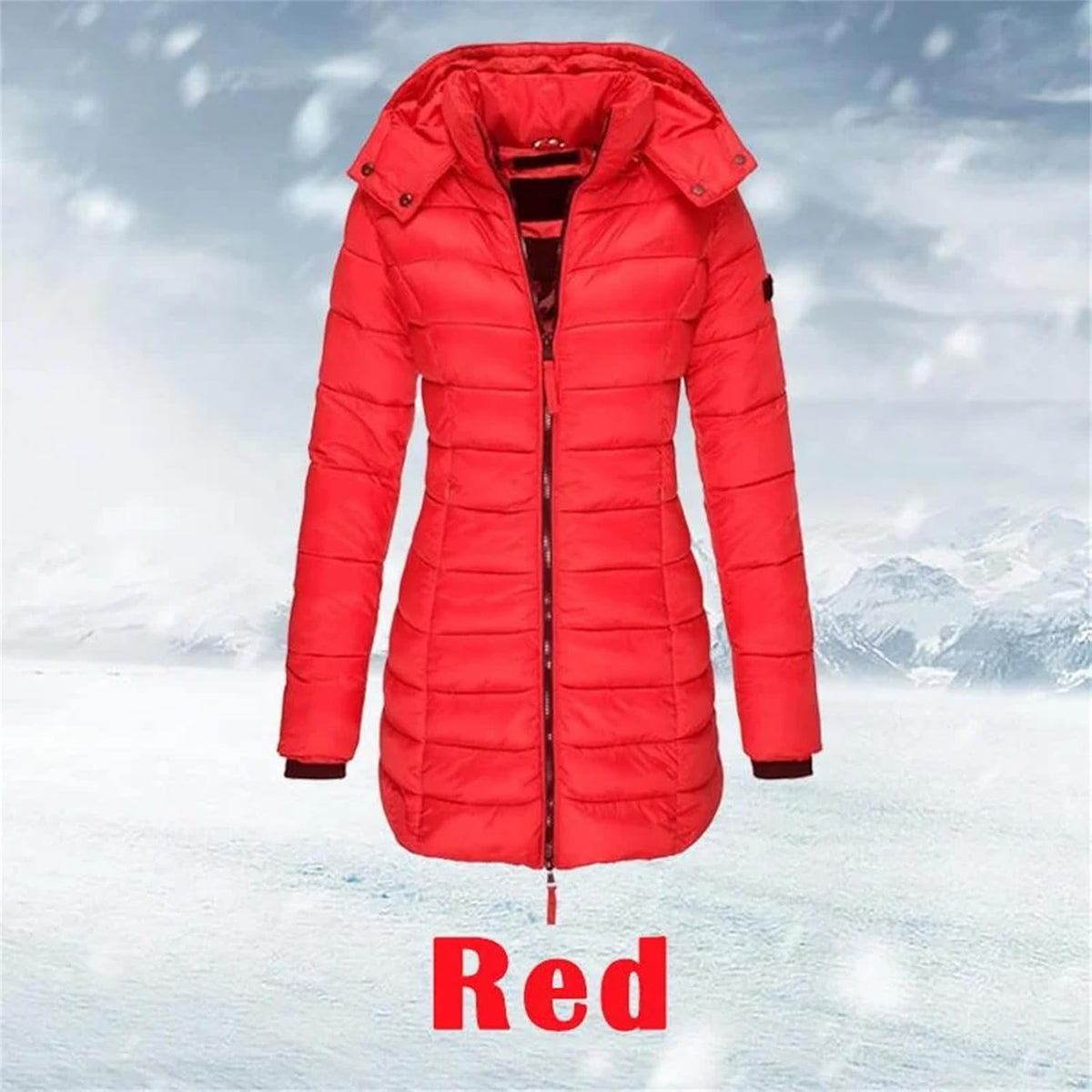 Clara Hooded Puffer Long Jacket