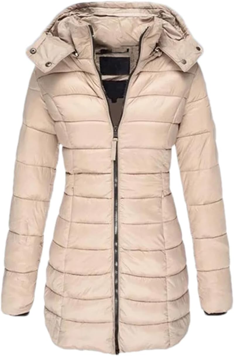 Clara Hooded Puffer Long Jacket