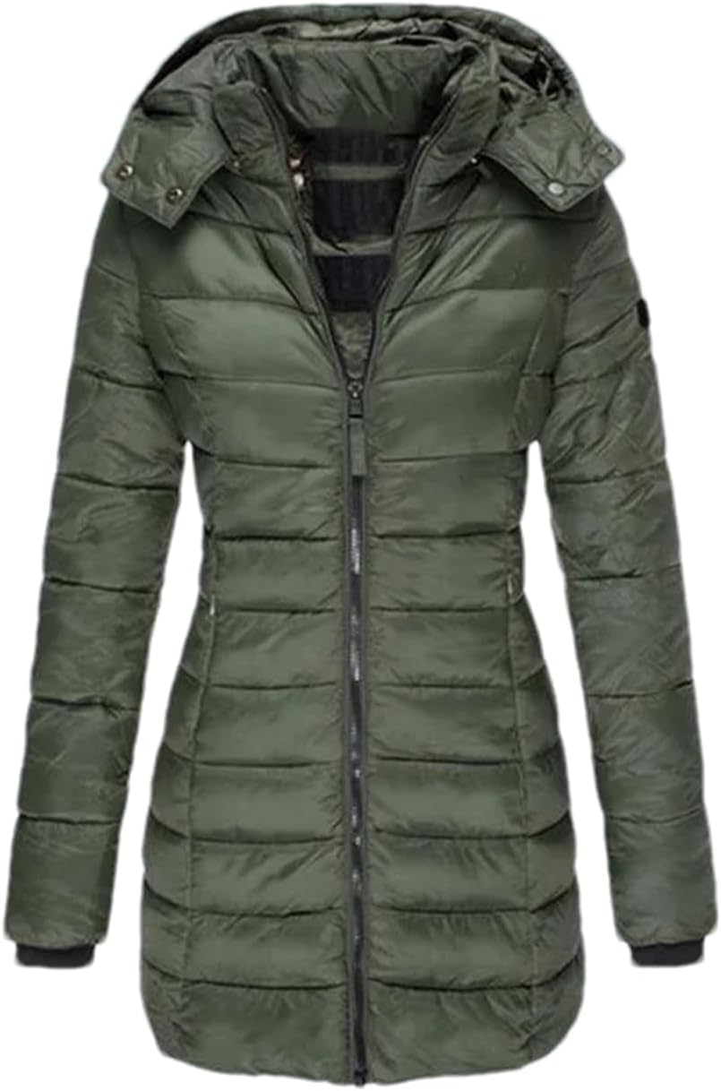 Clara Hooded Puffer Long Jacket