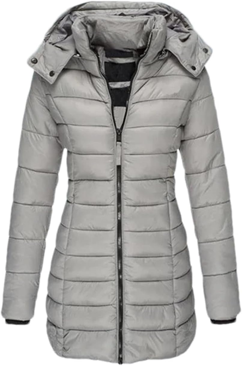 Clara Hooded Puffer Long Jacket