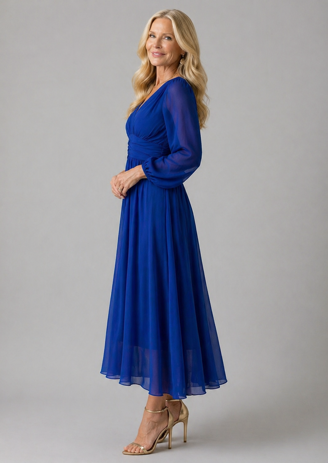 Verenaluxe™ | Elegant Wrap Dress