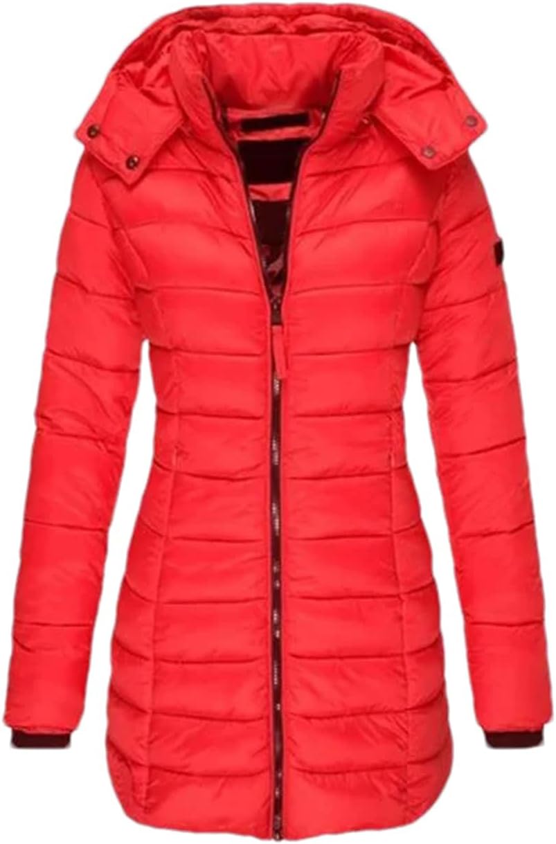 Clara Hooded Puffer Long Jacket