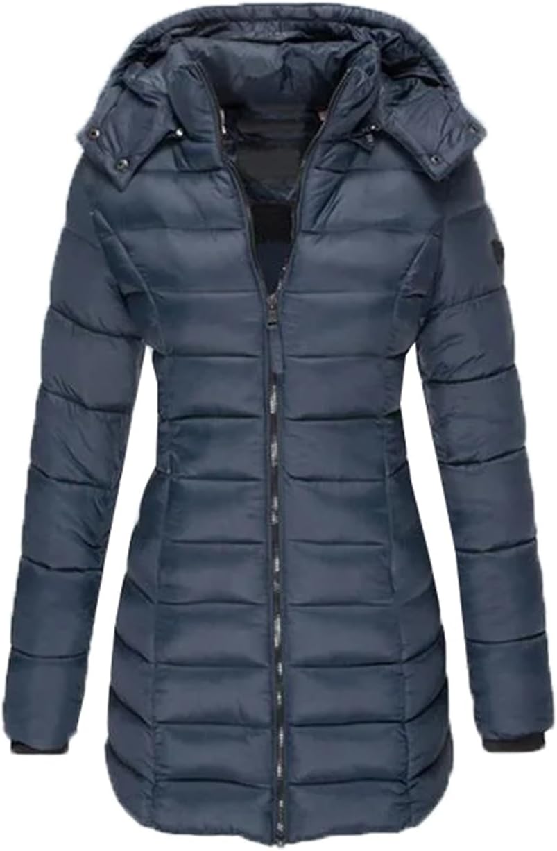 Clara Hooded Puffer Long Jacket
