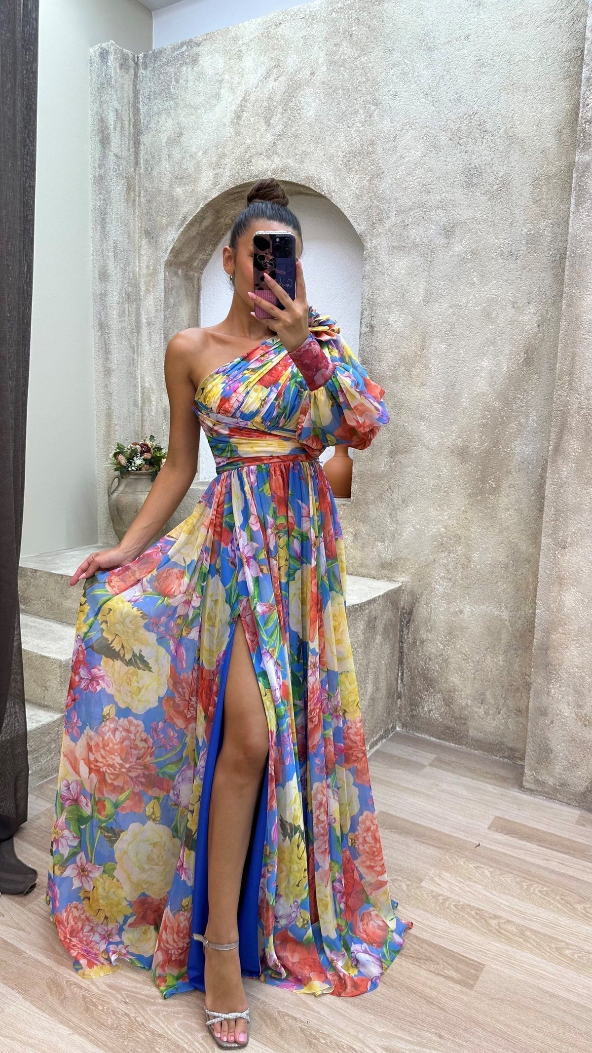 Verenaluxe™ | Blossom Drama Dress