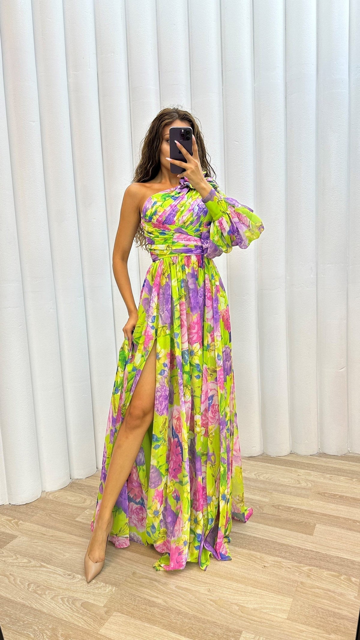 Verenaluxe™ | Blossom Drama Dress