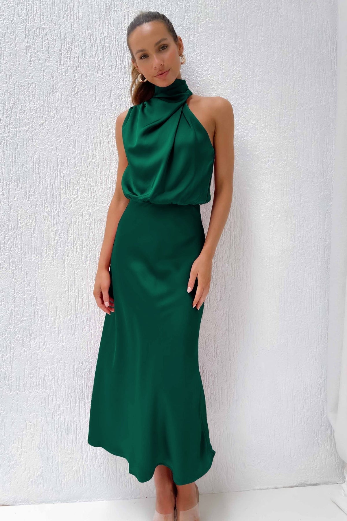 Verenaluxe™ | Draped Dress