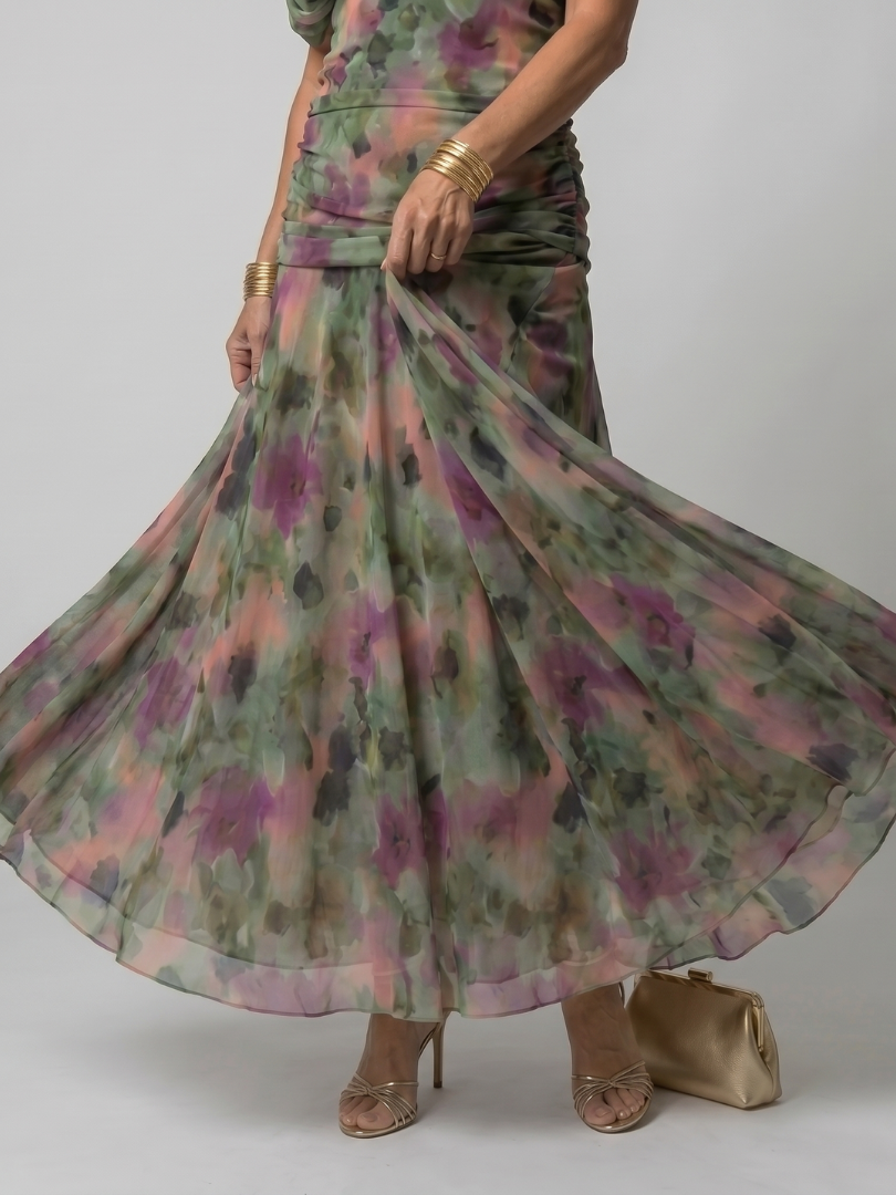 Verenaluxe™ | Flow Midi Dress