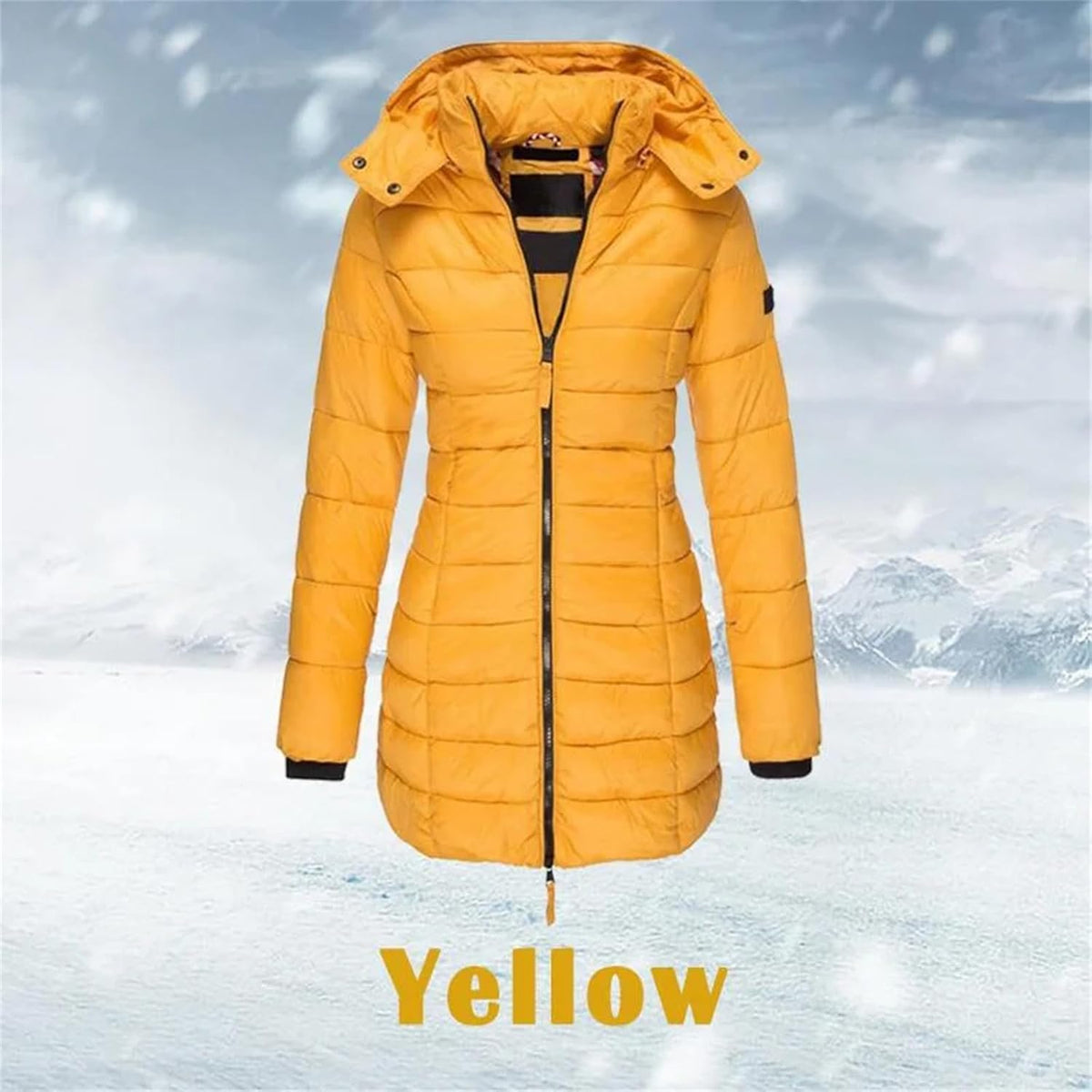 Clara Hooded Puffer Long Jacket