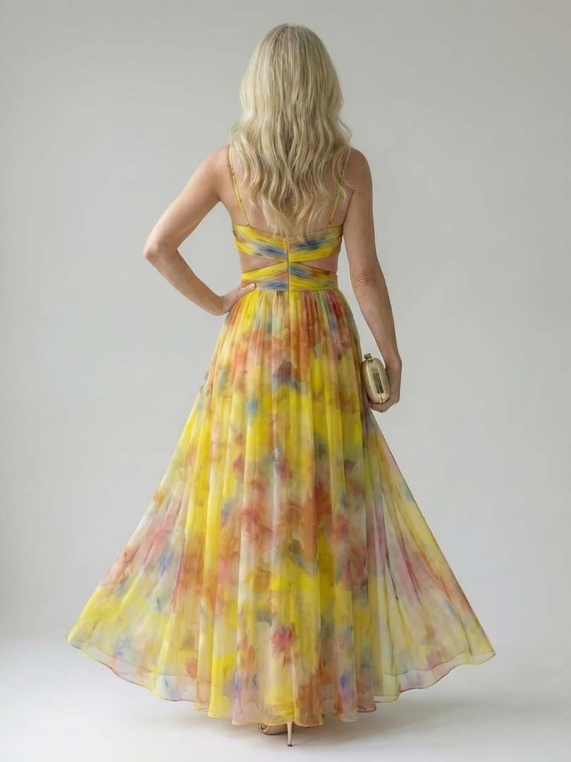 Verenaluxe™ | Soft Wrap Maxi Dress