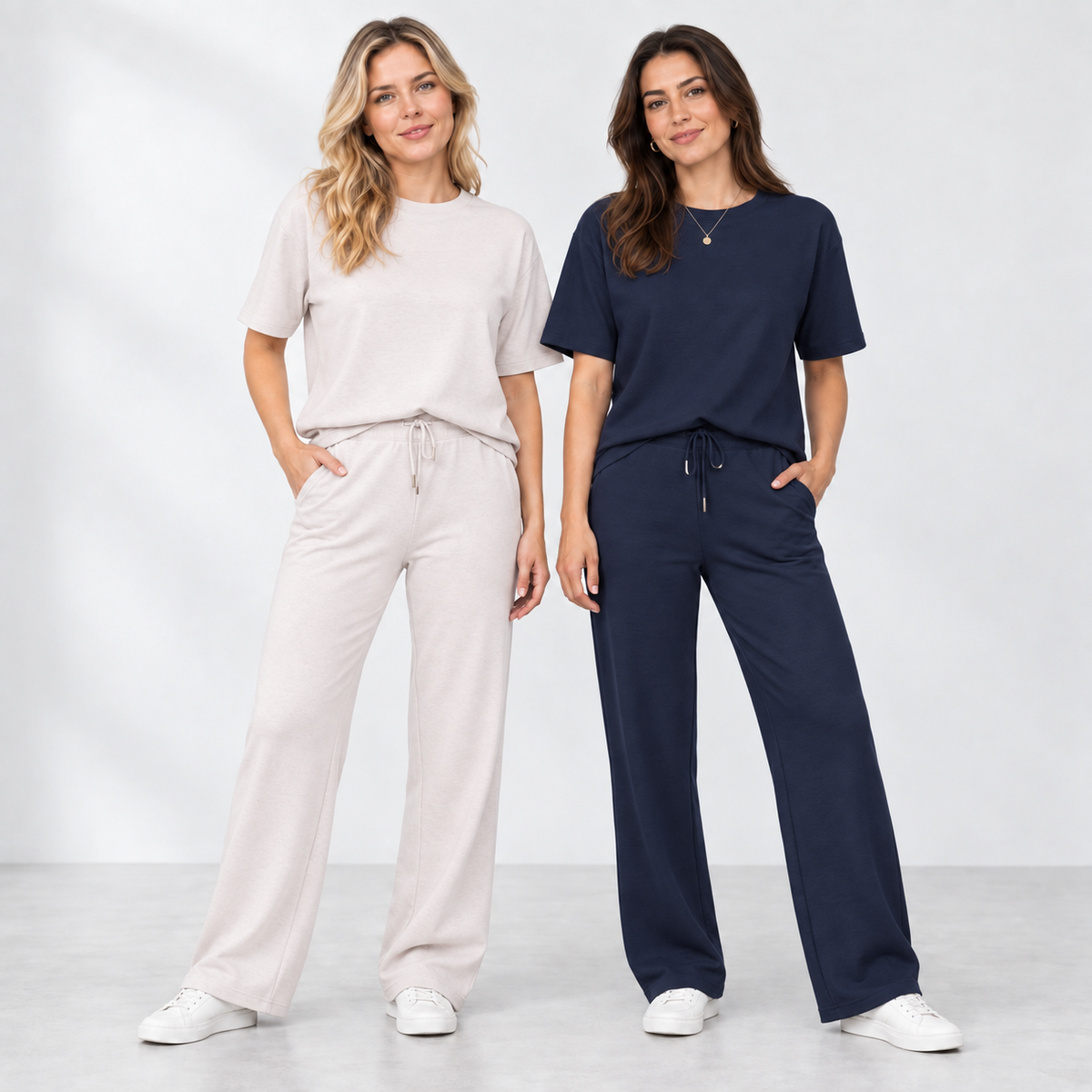 ✨ Trending Now ✨ Women’s Chic Top & Matching Pants 2-Piece Outfit 💜 2x Combi Deal: A$119.95, Save A$39.95