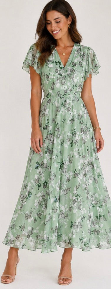 Verenaluxe™ | Glamorous dress that covers the belly