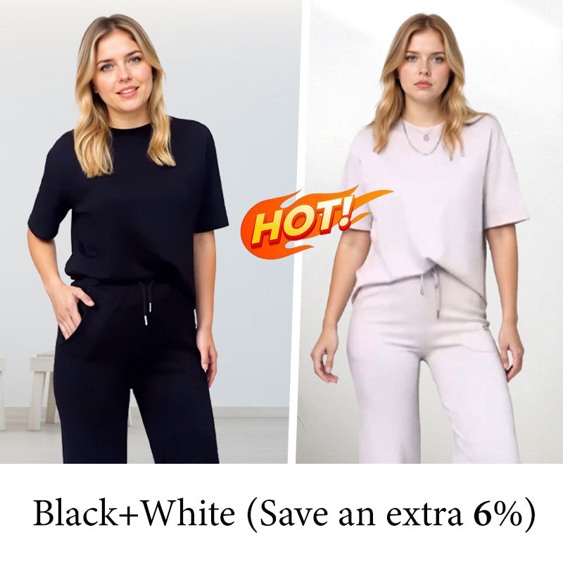 ✨ Trending Now ✨ Women’s Chic Top & Matching Pants 2-Piece Outfit 💜 2x Combi Deal: A$119.95, Save A$39.95