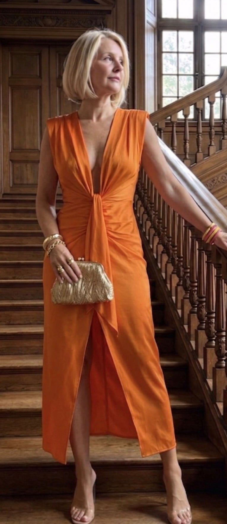 Verenaluxe™ | Elegant Pleated Dress
