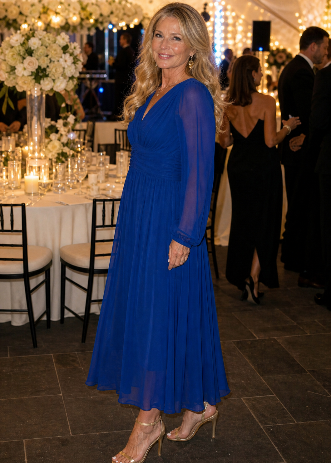 Verenaluxe™ | Elegant Wrap Dress