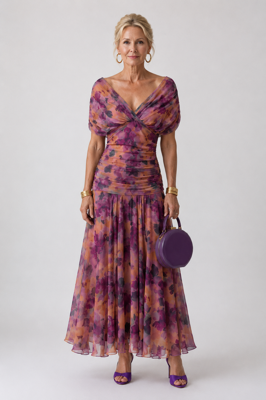 Verenaluxe™ | Flow Midi Dress