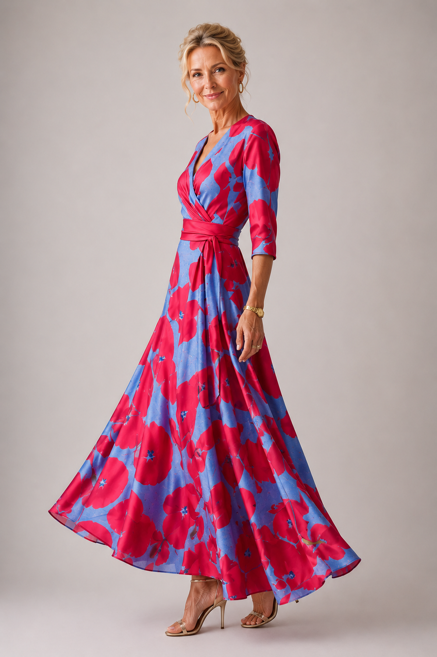 Verenaluxe™ | Comfortable dress for every day with V-neck