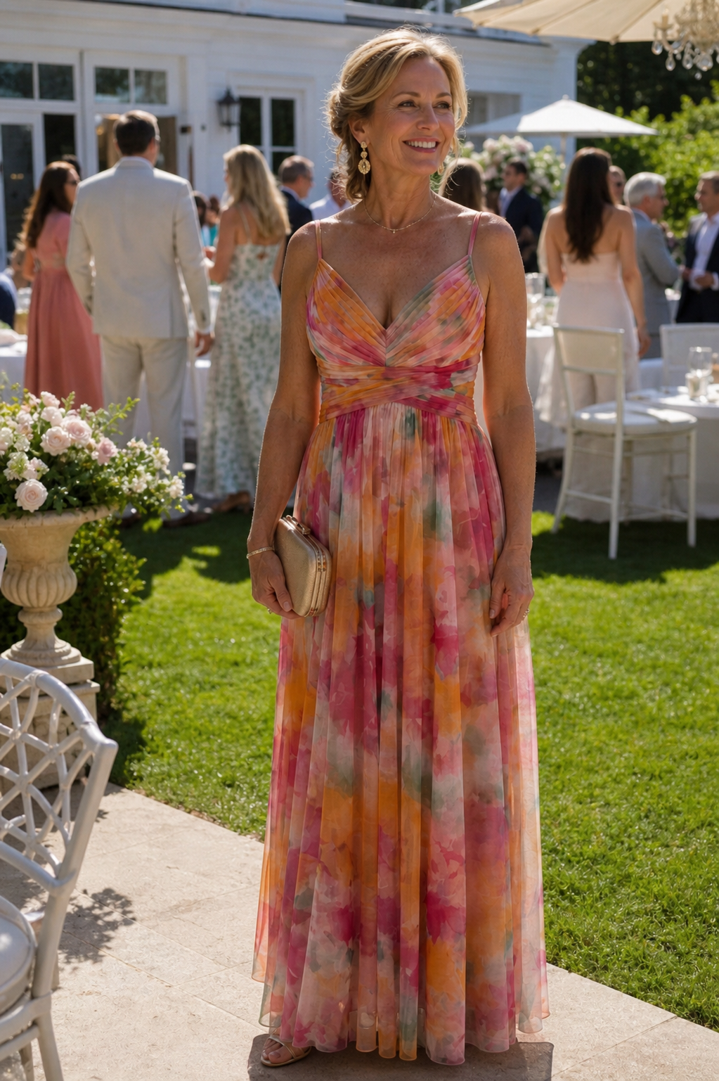 Verenaluxe™ | Soft Wrap Maxi Dress