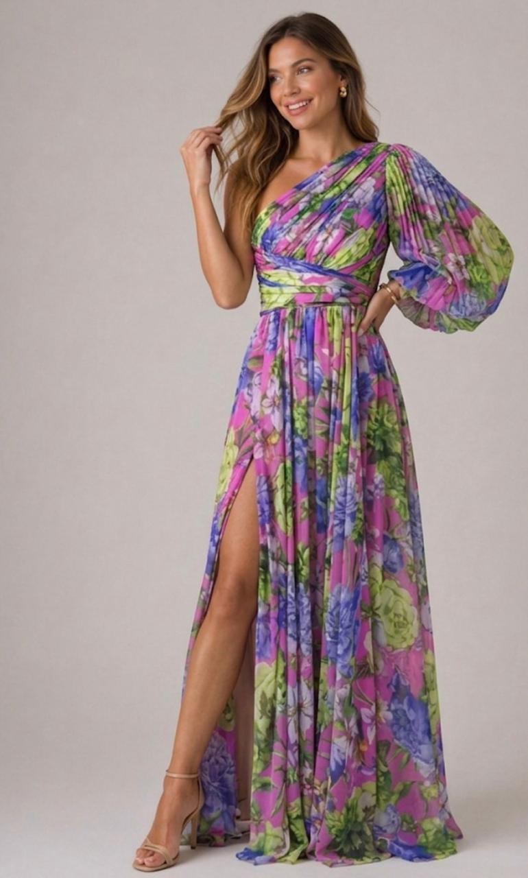 Verenaluxe™ | Blossom Drama Dress