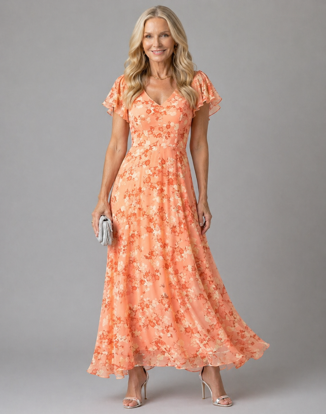 Verenaluxe™ | Glamorous dress that covers the belly