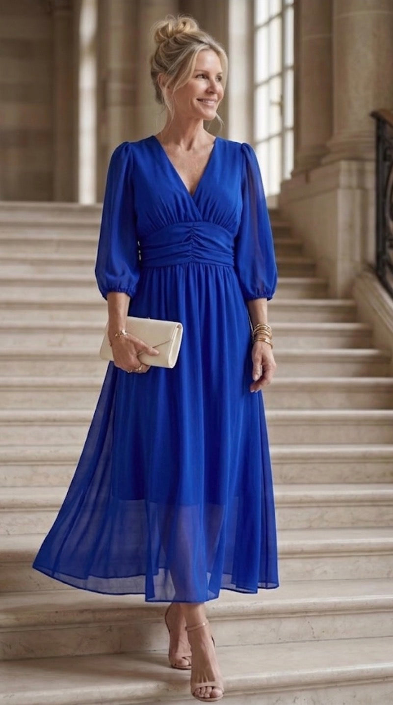 Verenaluxe™ | Elegant Wrap Dress