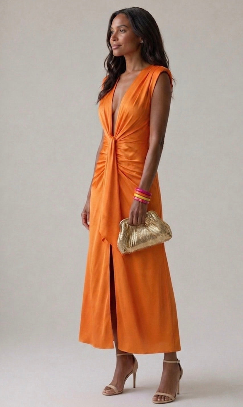 Verenaluxe™ | Elegant Pleated Dress