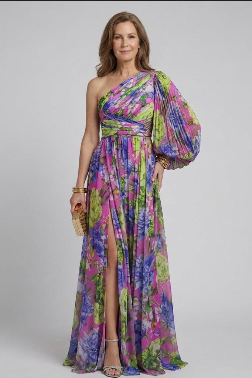 Verenaluxe™ | Blossom Drama Dress