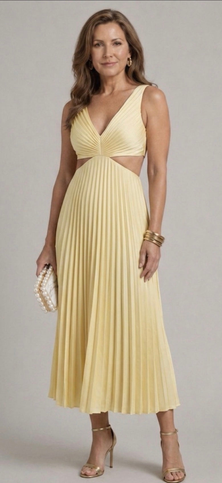 Verenaluxe™ | Radiant Twist Dress