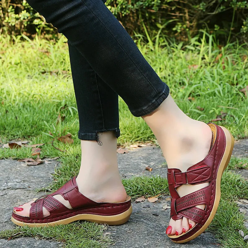Sienna™ Anti-Slip Comfort Wedge Sandals