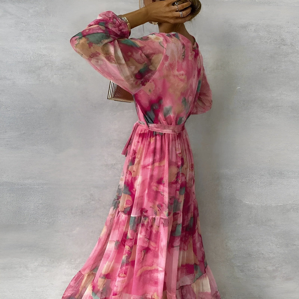 Marizanne - Elegant Floral Summer Dress