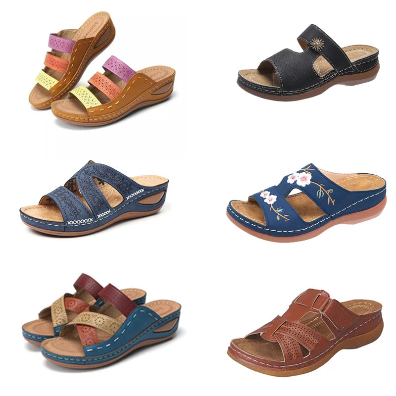 Sienna™ Anti-Slip Comfort Wedge Sandals