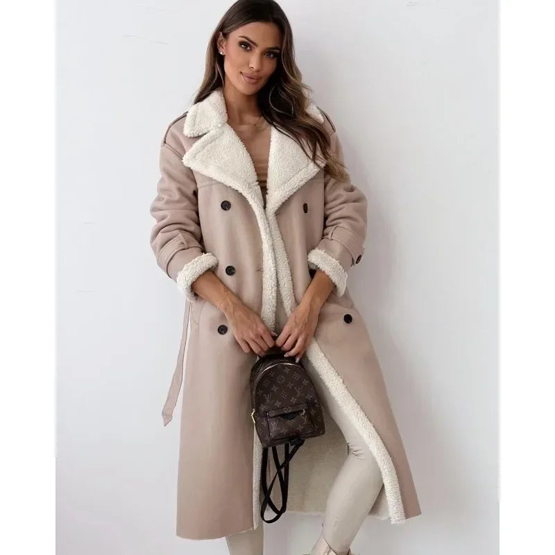 Luxe Lapel Winter Coat
