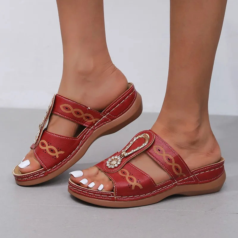 Sienna™ Anti-Slip Comfort Wedge Sandals