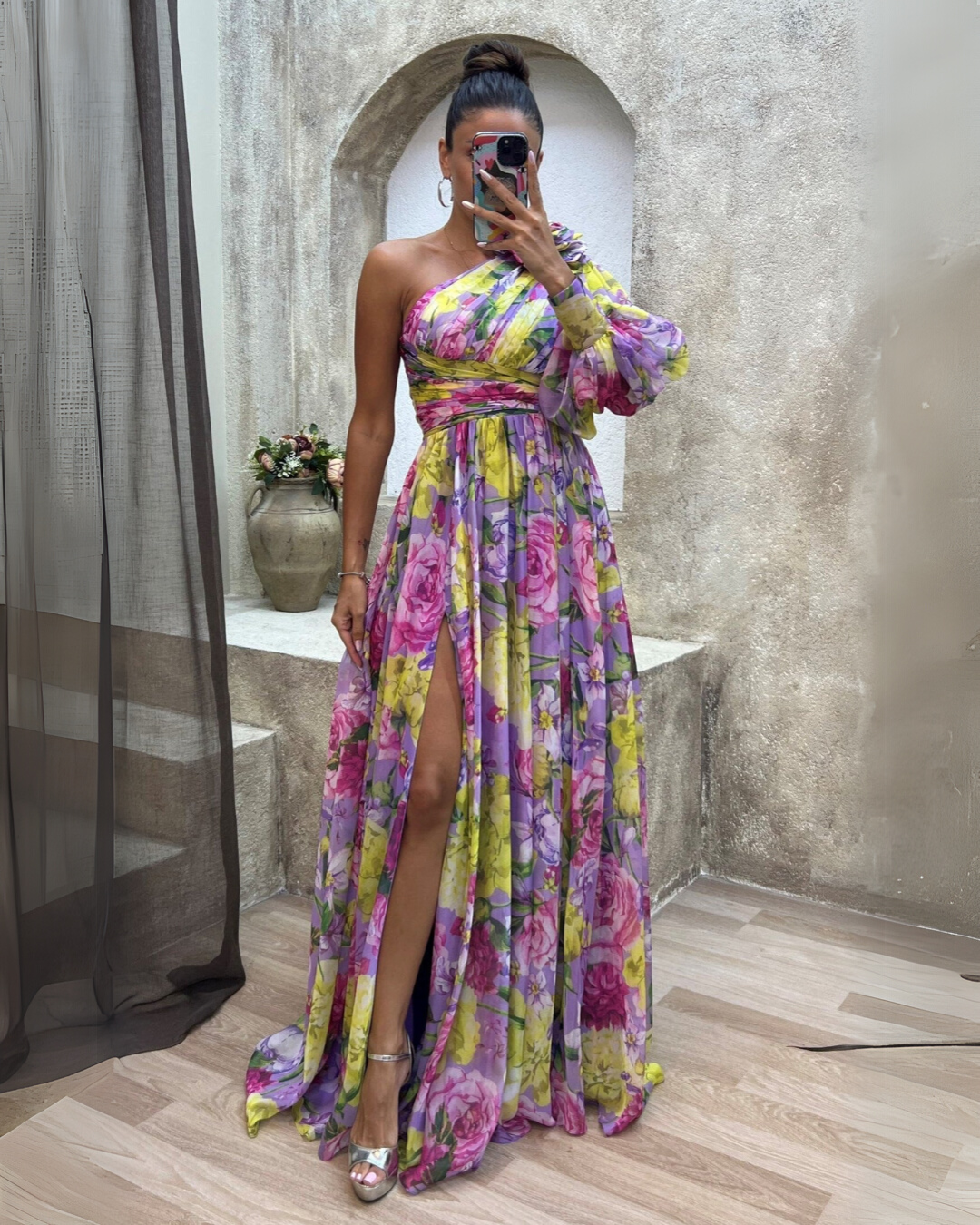 Verenaluxe™ | Blossom Drama Dress