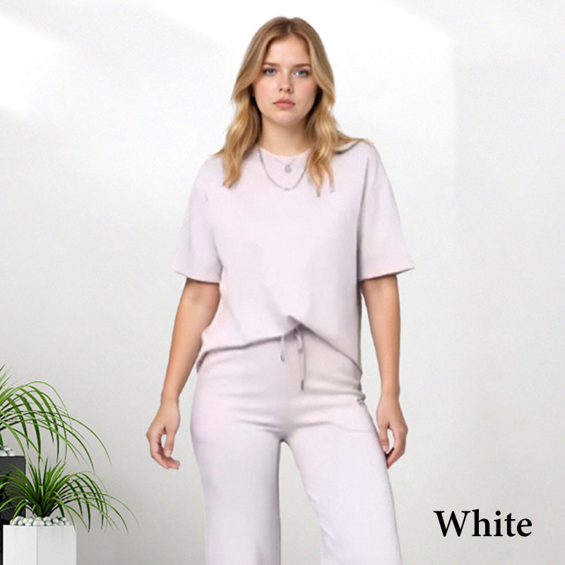 ✨ Trending Now ✨ Women’s Chic Top & Matching Pants 2-Piece Outfit 💜 2x Combi Deal: A$119.95, Save A$39.95