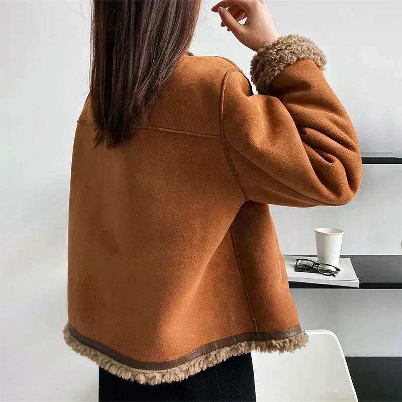 Evelyn™ | Luxurious Sheepskin Jacket